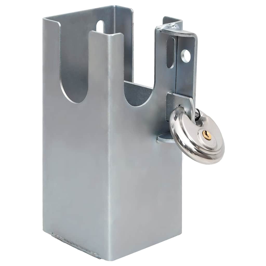 Hitch Lock Silver 11x11x23,5 cm Steel