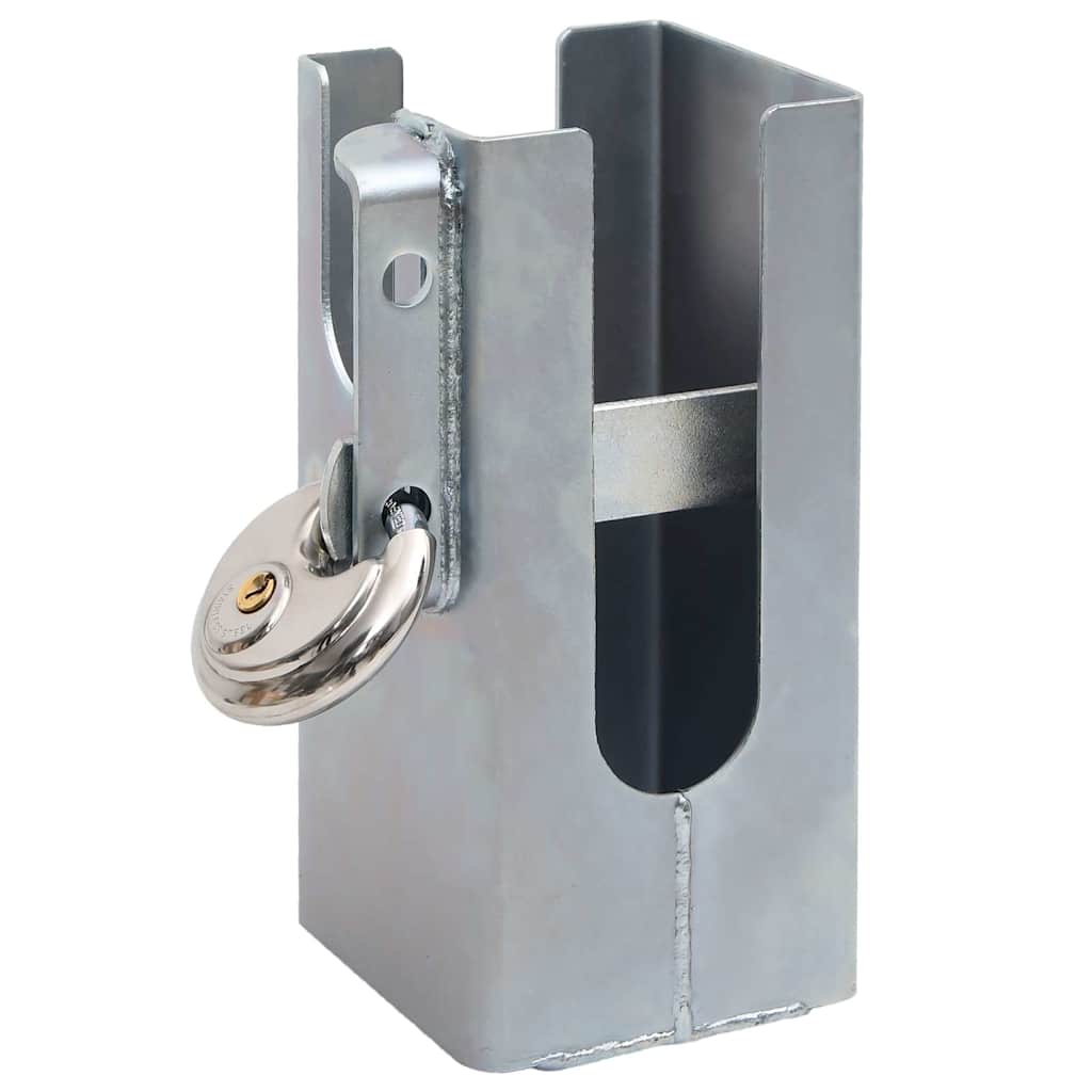 Hitch Lock Silver 11x11x23,5 cm Steel