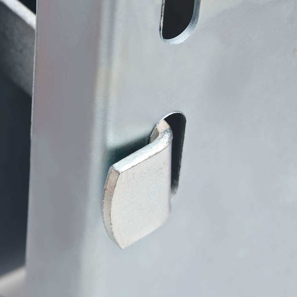 Hitch Lock Silver 11x11x23,5 cm Steel