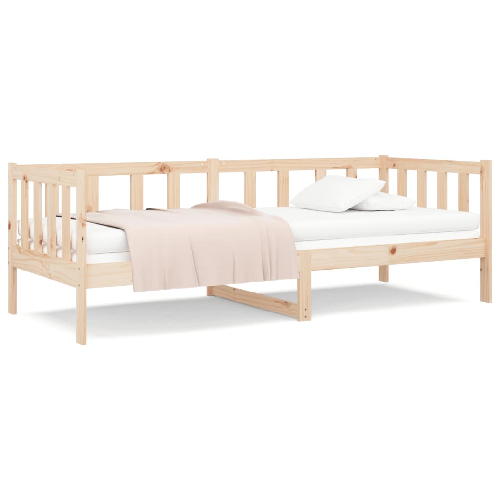 vidaXL Day Bed without Mattress 80x200cm Solid Wood Pine