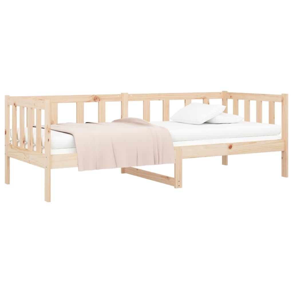 vidaXL Day Bed without Mattress 80x200cm Solid Wood Pine