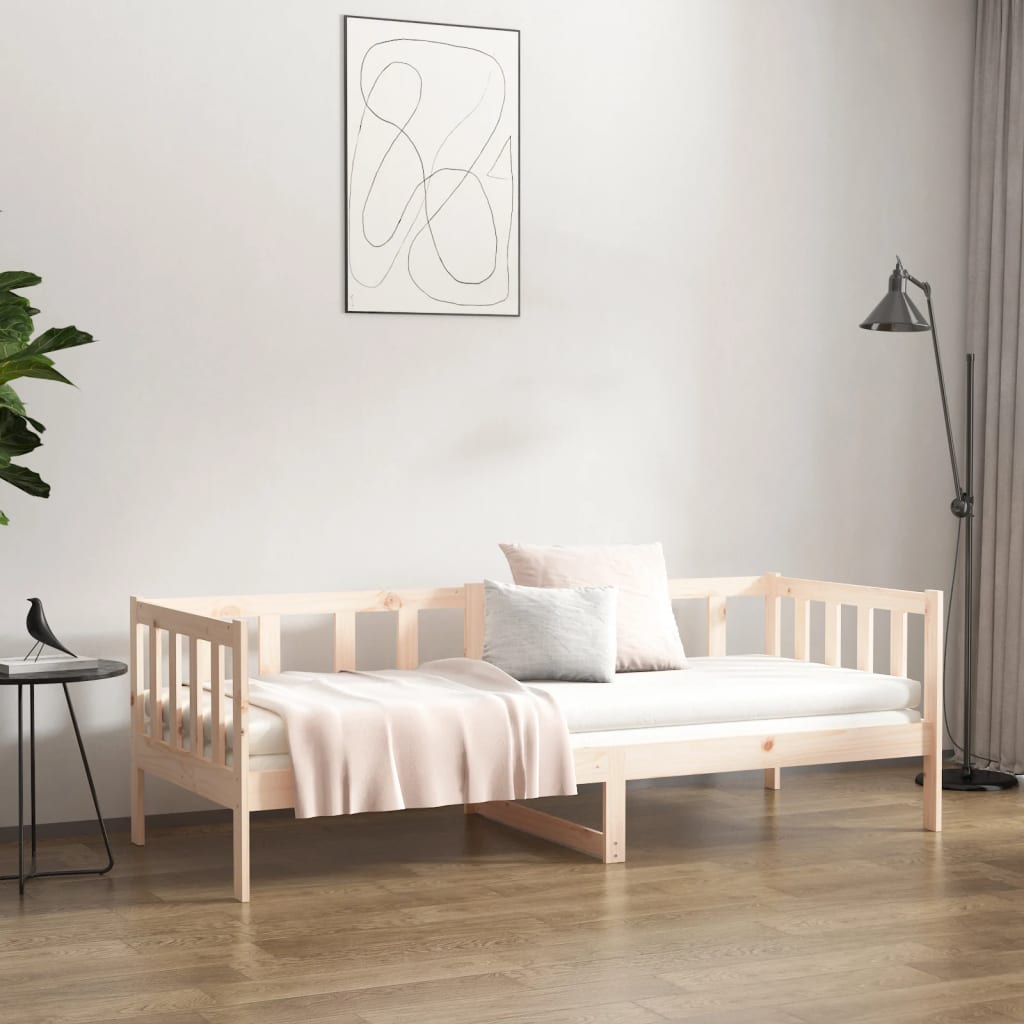 vidaXL Day Bed without Mattress 80x200cm Solid Wood Pine