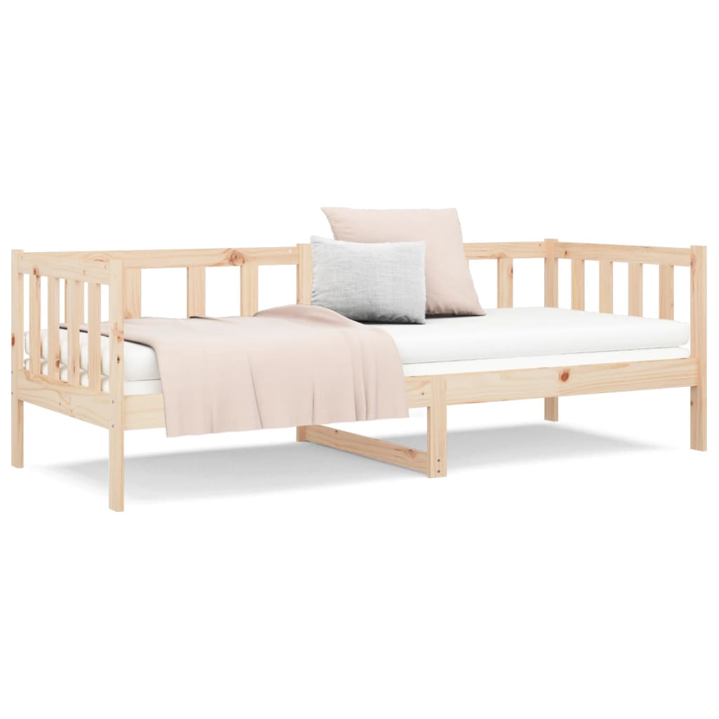 vidaXL Day Bed without Mattress 80x200cm Solid Wood Pine