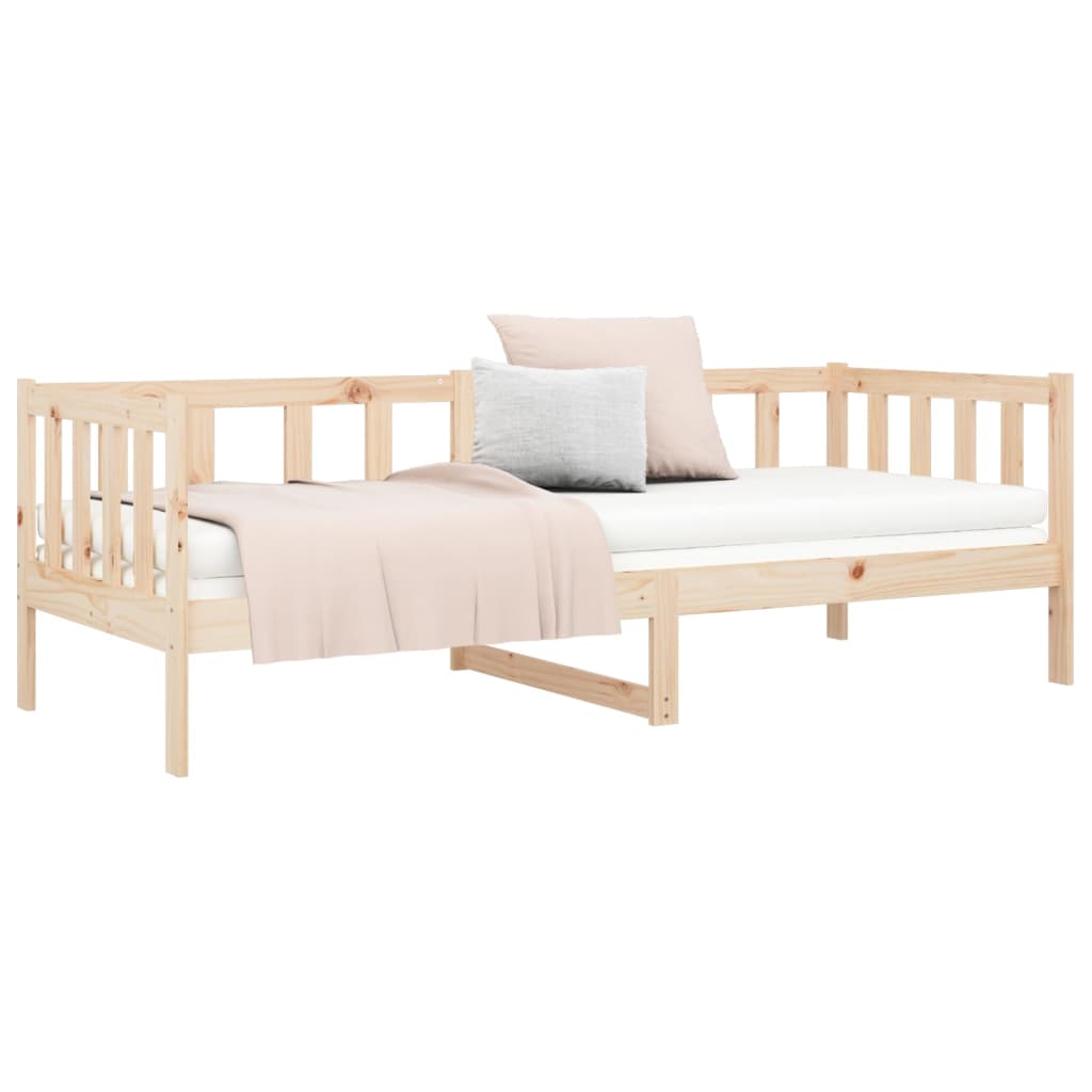 vidaXL Day Bed without Mattress 80x200cm Solid Wood Pine