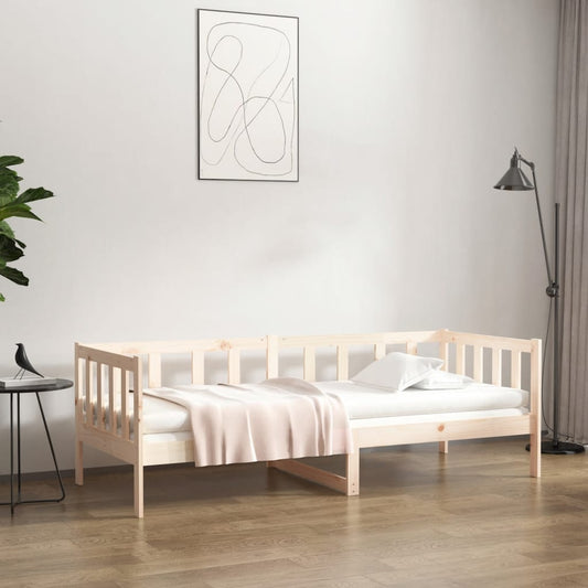 vidaXL Day Bed without Mattress 80x200cm Solid Wood Pine