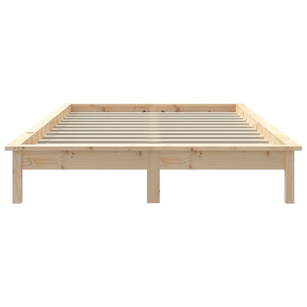 Bed Frame | Natural Pine | Solid Pine Wood | Double | Durable | Bed Frame