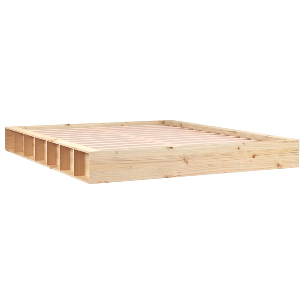 vidaXL Bed Frame without Mattress 160x200 cm Solid Wood