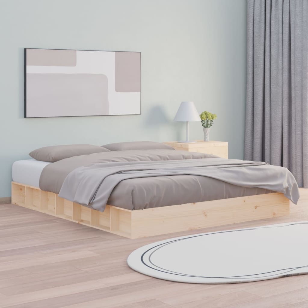 vidaXL Bed Frame without Mattress 160x200 cm Solid Wood