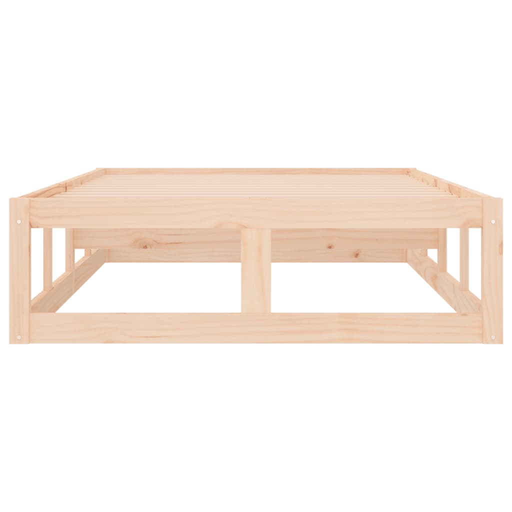 Bed Frame | Natural Pine | Solid pine wood | Small Single | Durable