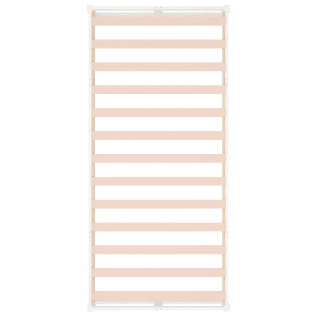 Bed Frame | White | Solid pine wood, Plywood | 75x190 cm Small Single