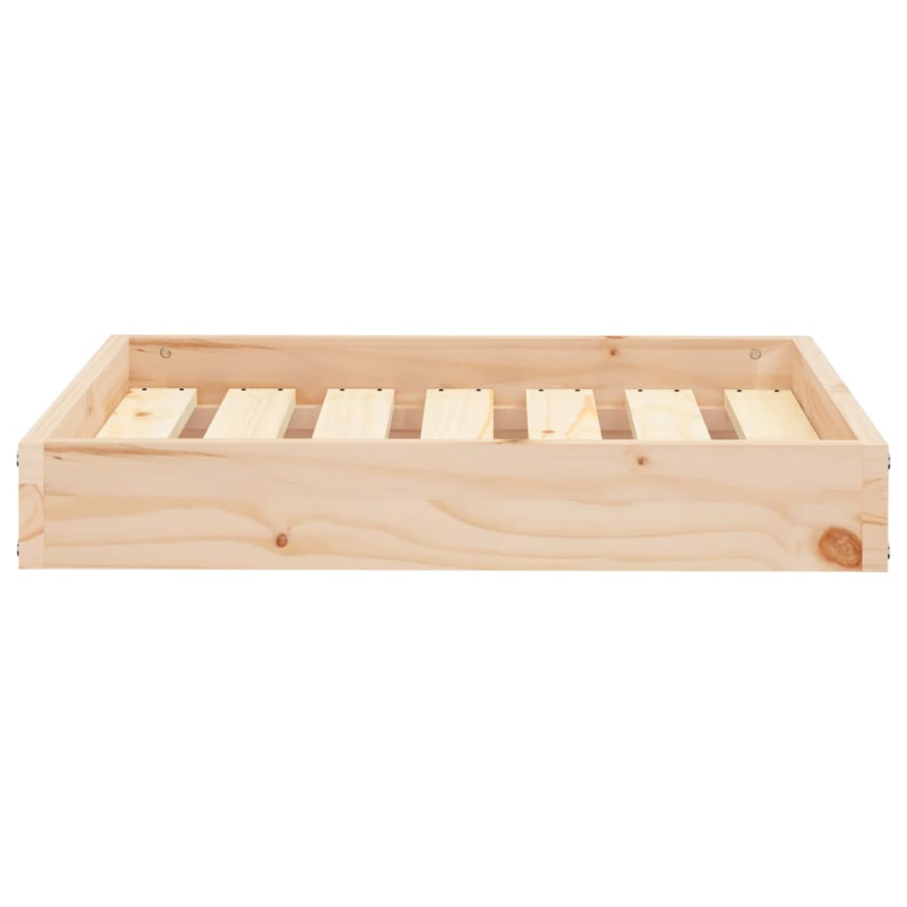 Dog Bed 61,5x49x9 cm Solid Wood Pine