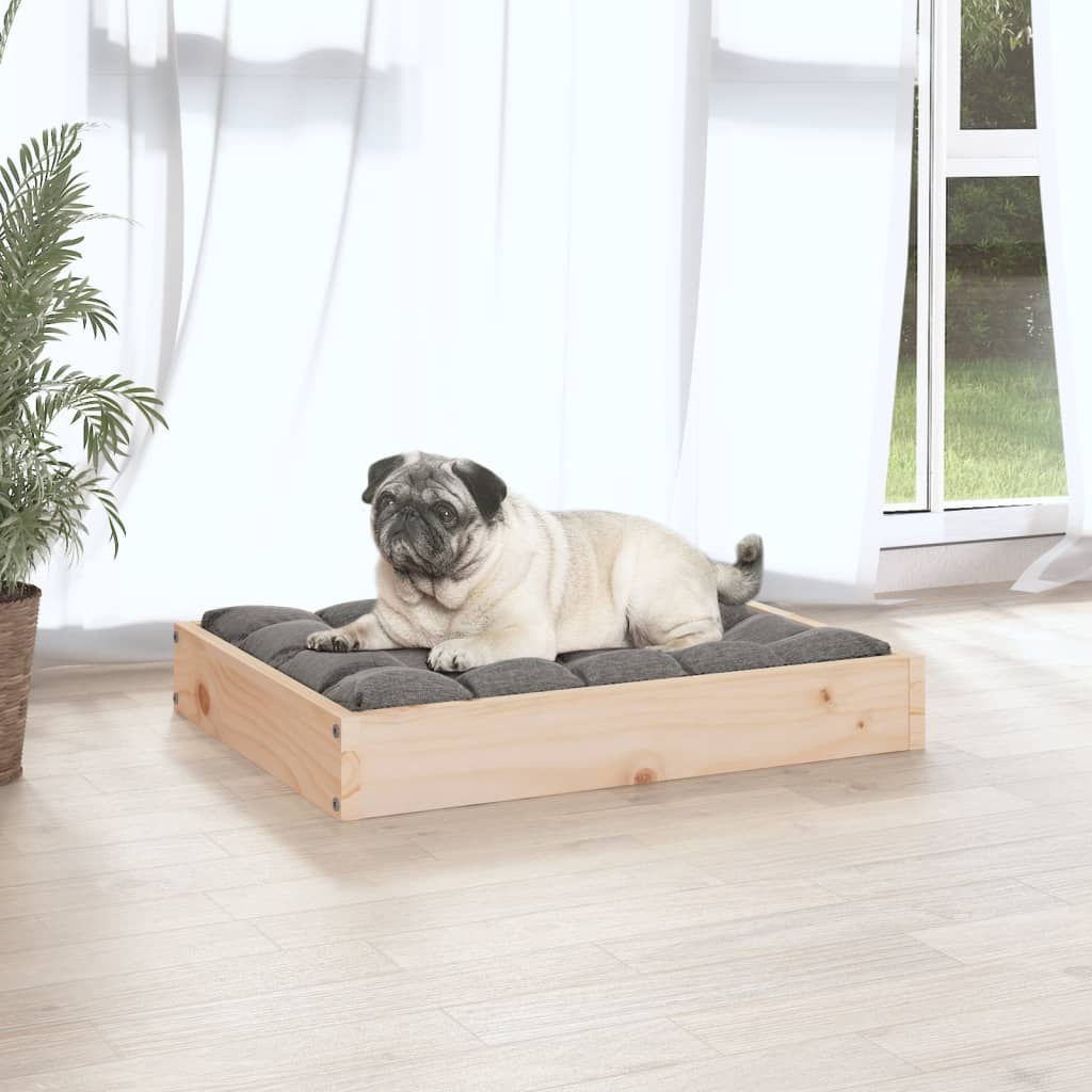 Dog Bed 61,5x49x9 cm Solid Wood Pine