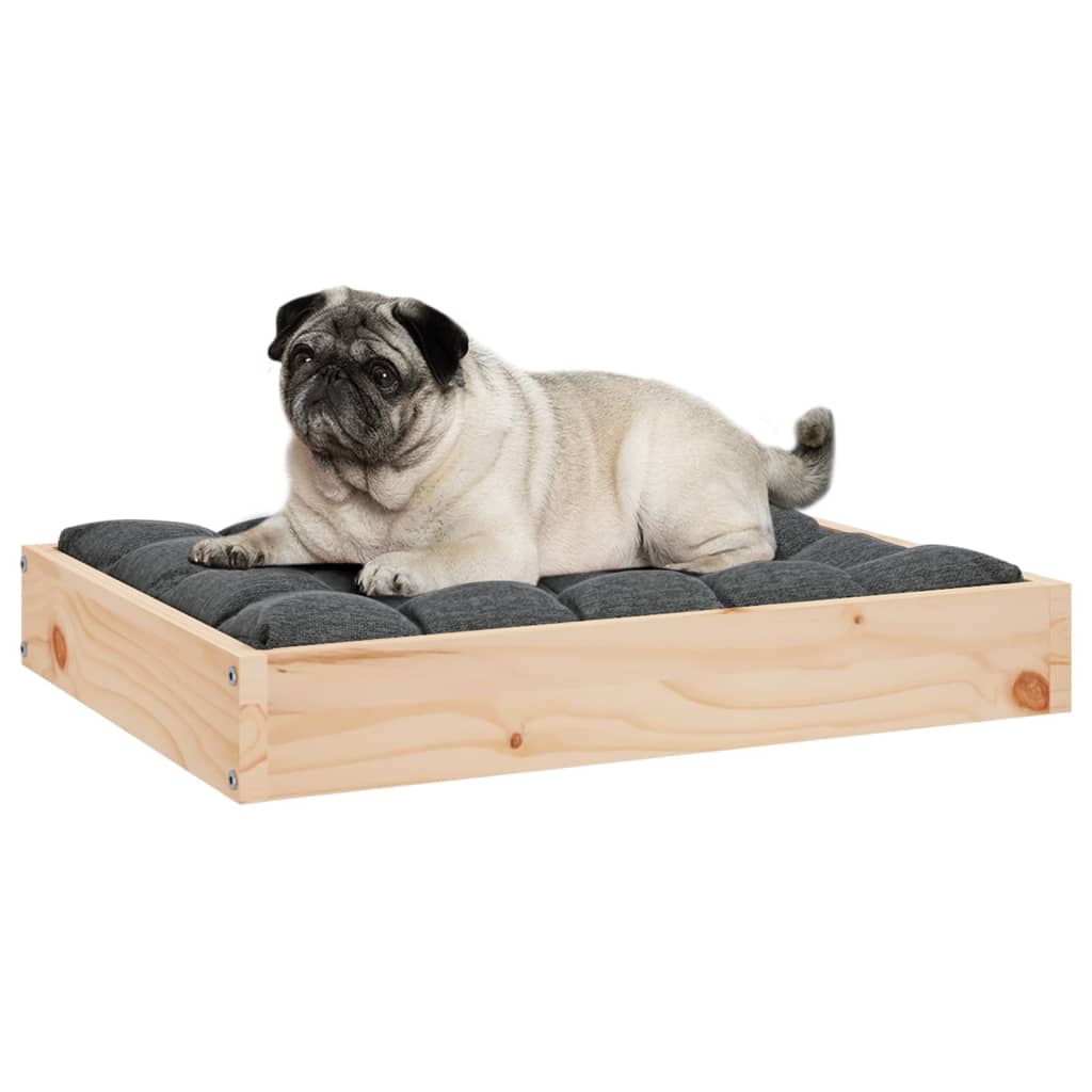 Dog Bed 61,5x49x9 cm Solid Wood Pine