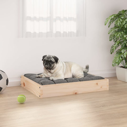 Dog Bed 61,5x49x9 cm Solid Wood Pine