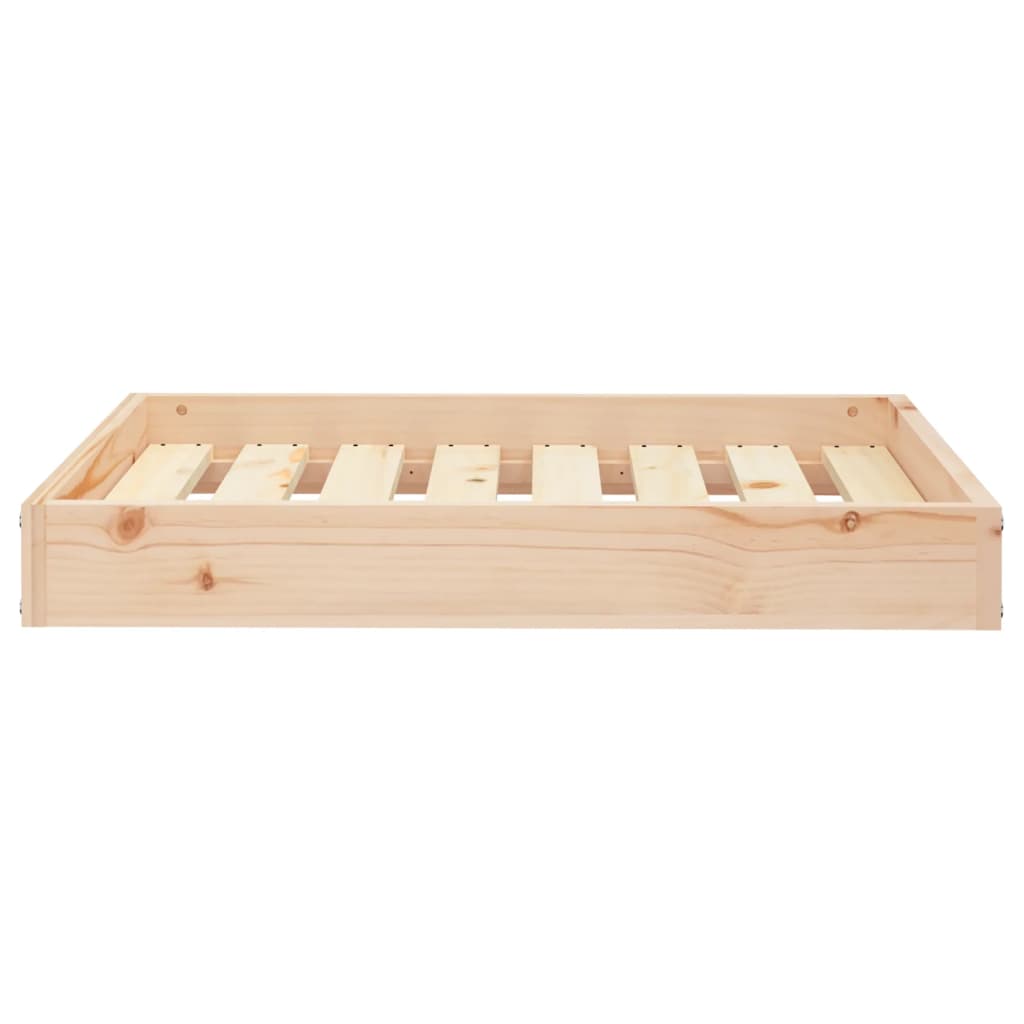 Dog Bed 71,5x54x9 cm Solid Wood Pine