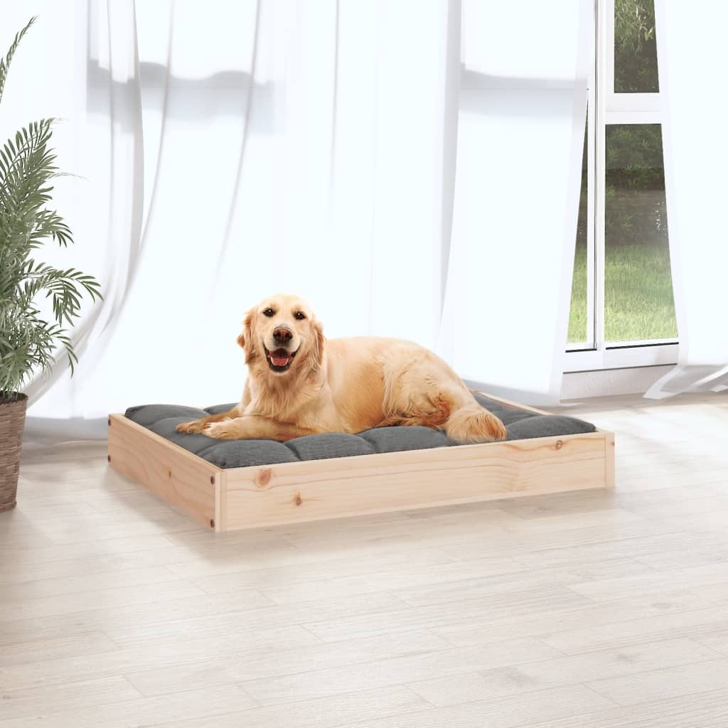 Dog Bed 71,5x54x9 cm Solid Wood Pine