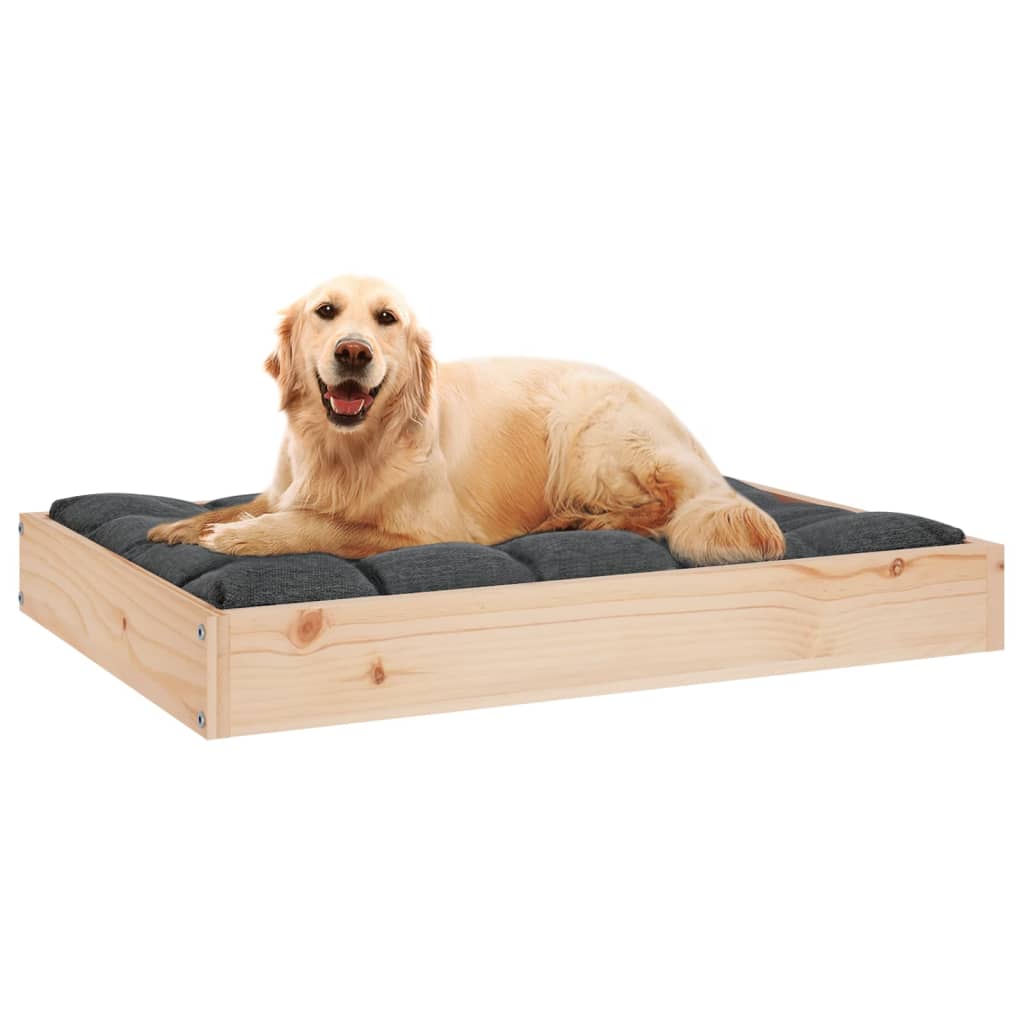 Dog Bed 71,5x54x9 cm Solid Wood Pine