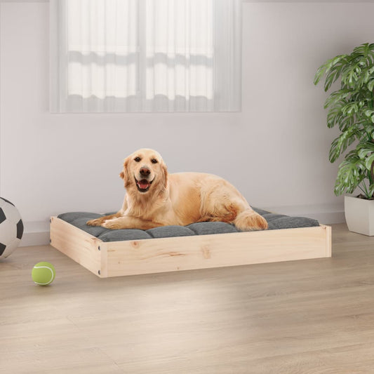 Dog Bed 71,5x54x9 cm Solid Wood Pine