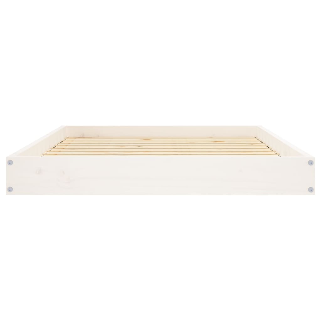 Dog Bed | White | Solid pine wood | Medium | Simple | Dog Bed