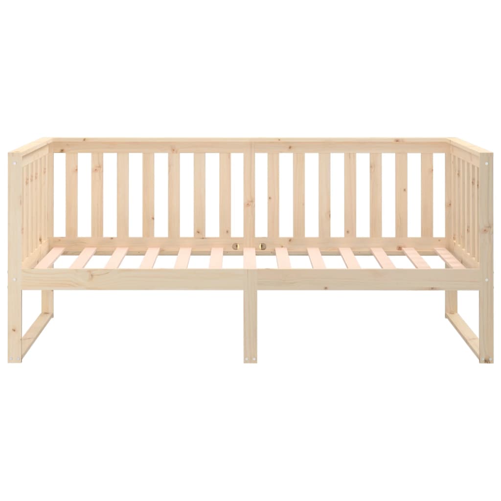 Day Bed without Mattress 90x200 cm Solid Wood Pine