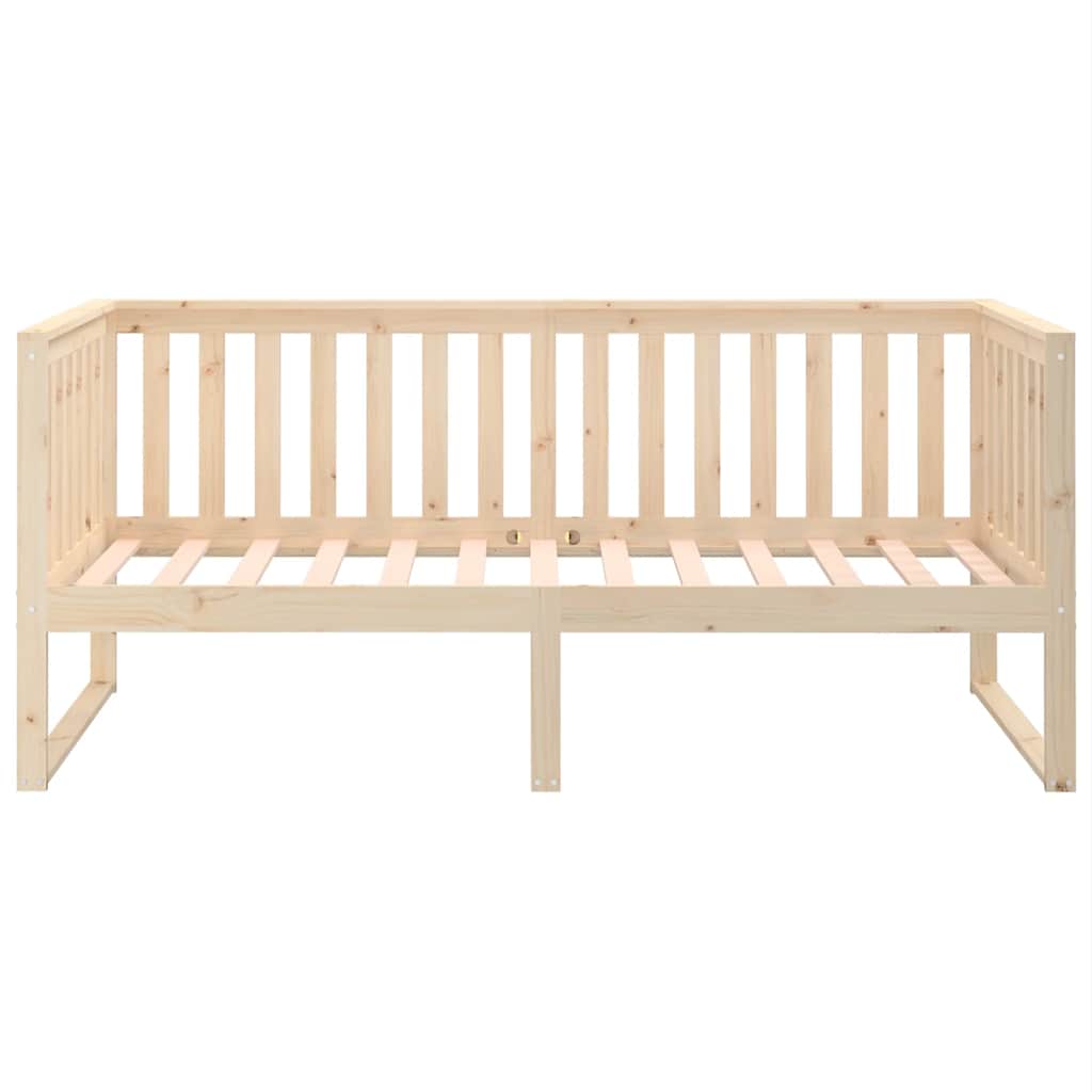 Day Bed without Mattress 100x200 cm Solid Wood Pine