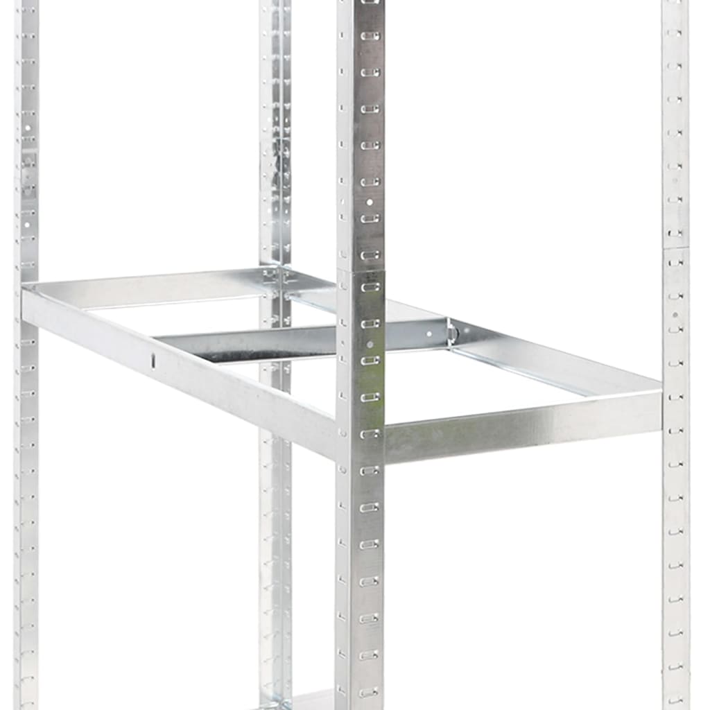 3-Layer Tire Rack Silver 110x40x200 cm Steel