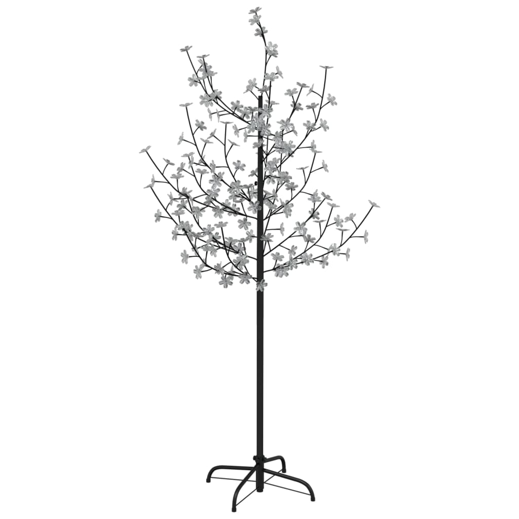 vidaXL Cherry Blossom LED Tree Warm White 120 LEDs 150 cm