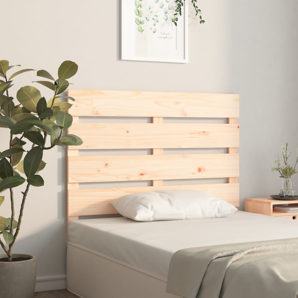 vidaXL Headboard 90x3x80 cm Solid Wood Pine