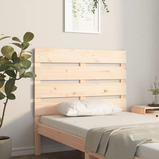 vidaXL Headboard 90x3x80 cm Solid Wood Pine