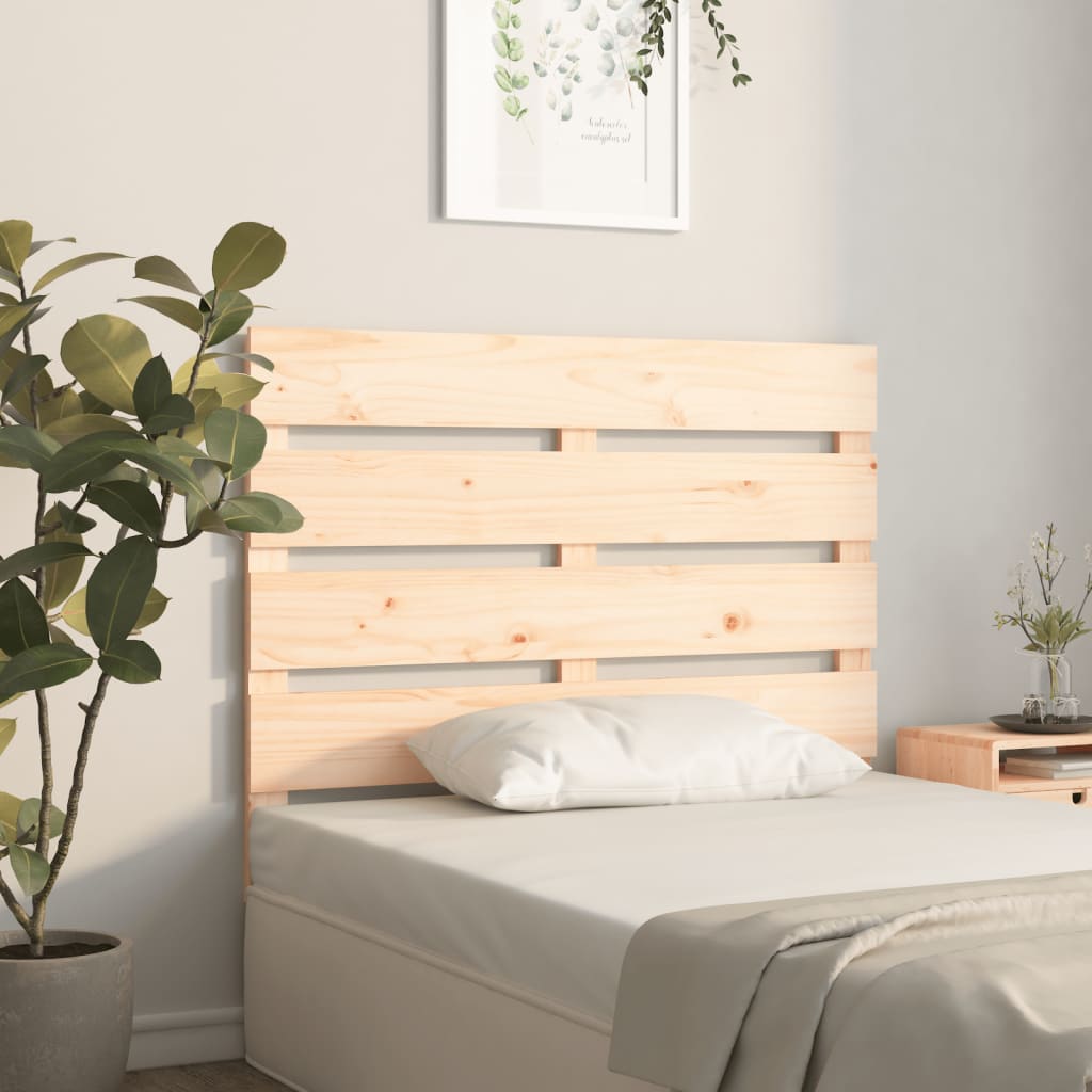 vidaXL Headboard 100x3x80 cm Solid Wood Pine