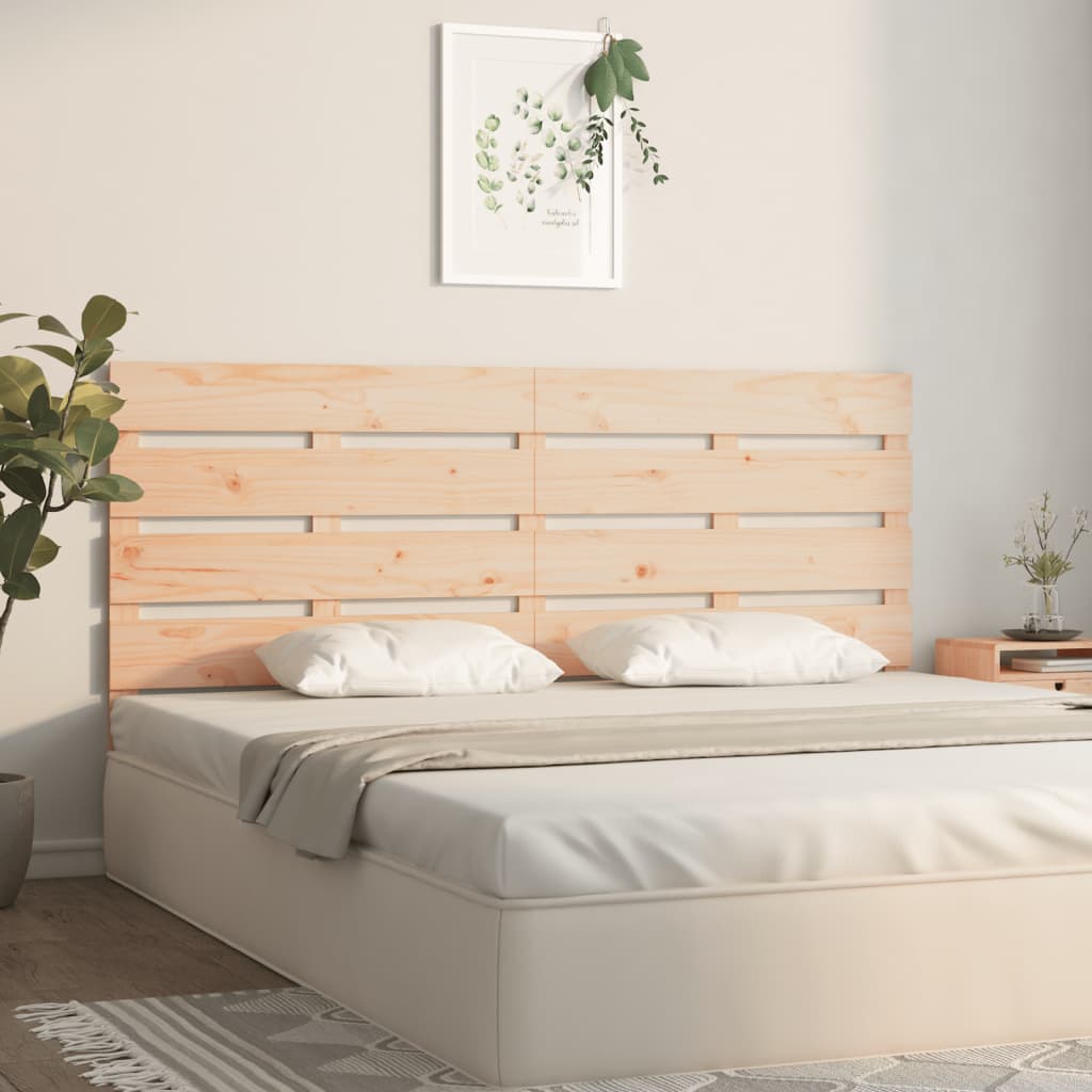 Headboard 140x3x80 cm Solid Wood Pine