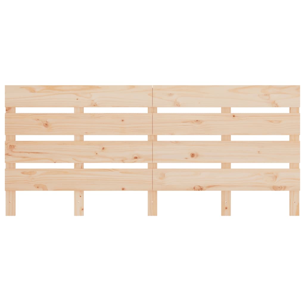 Headboard 135x3x80 cm Solid Wood Pine