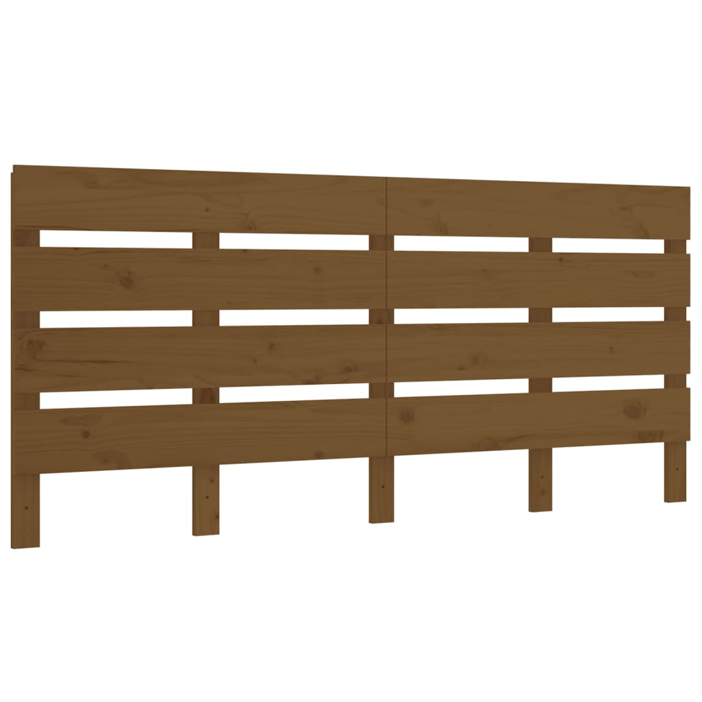 vidaXL Headboard Honey Brown 135x3x80 cm Solid Wood Pine