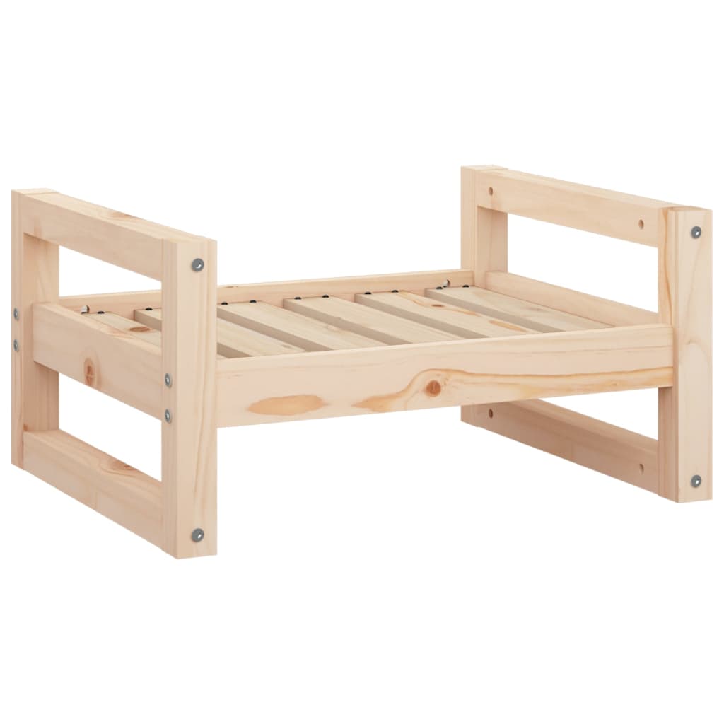 vidaXL Dog Bed 55.5x45.5x28 cm Solid Pine Wood