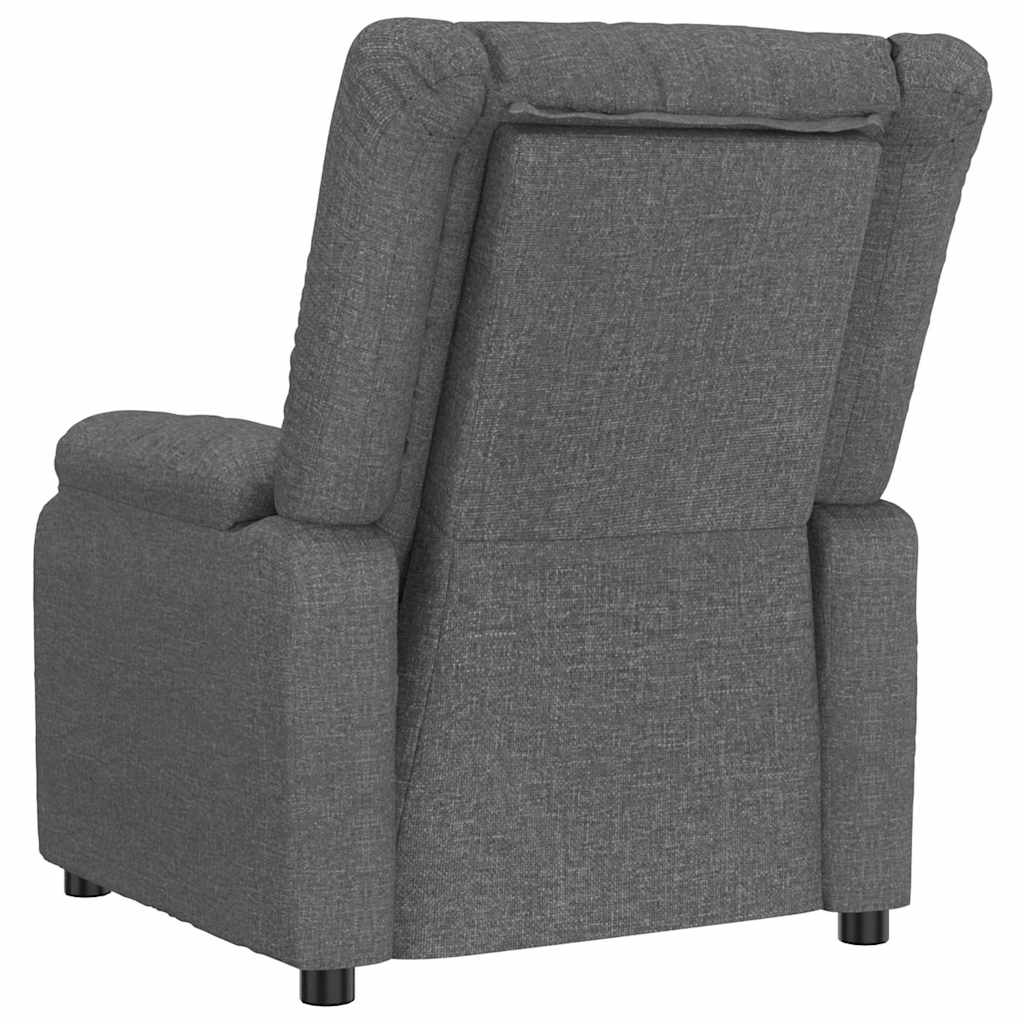 Massage Chair Dark Grey Fabric