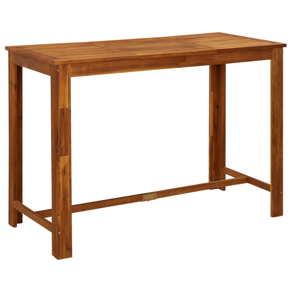 Garden Bar Set | Natural Wood | Solid acacia wood with oil finish | Large