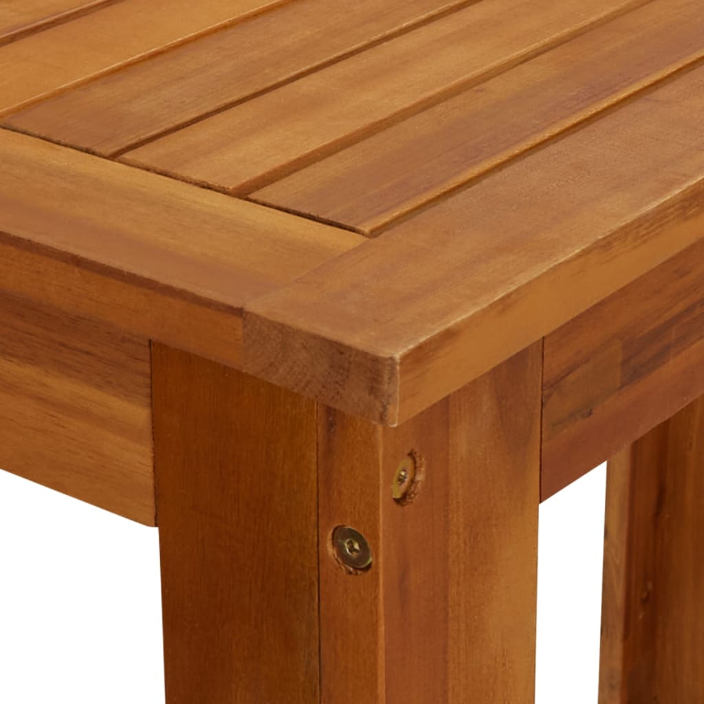 Garden Bar Set | Natural Wood | Solid acacia wood with oil finish | Large