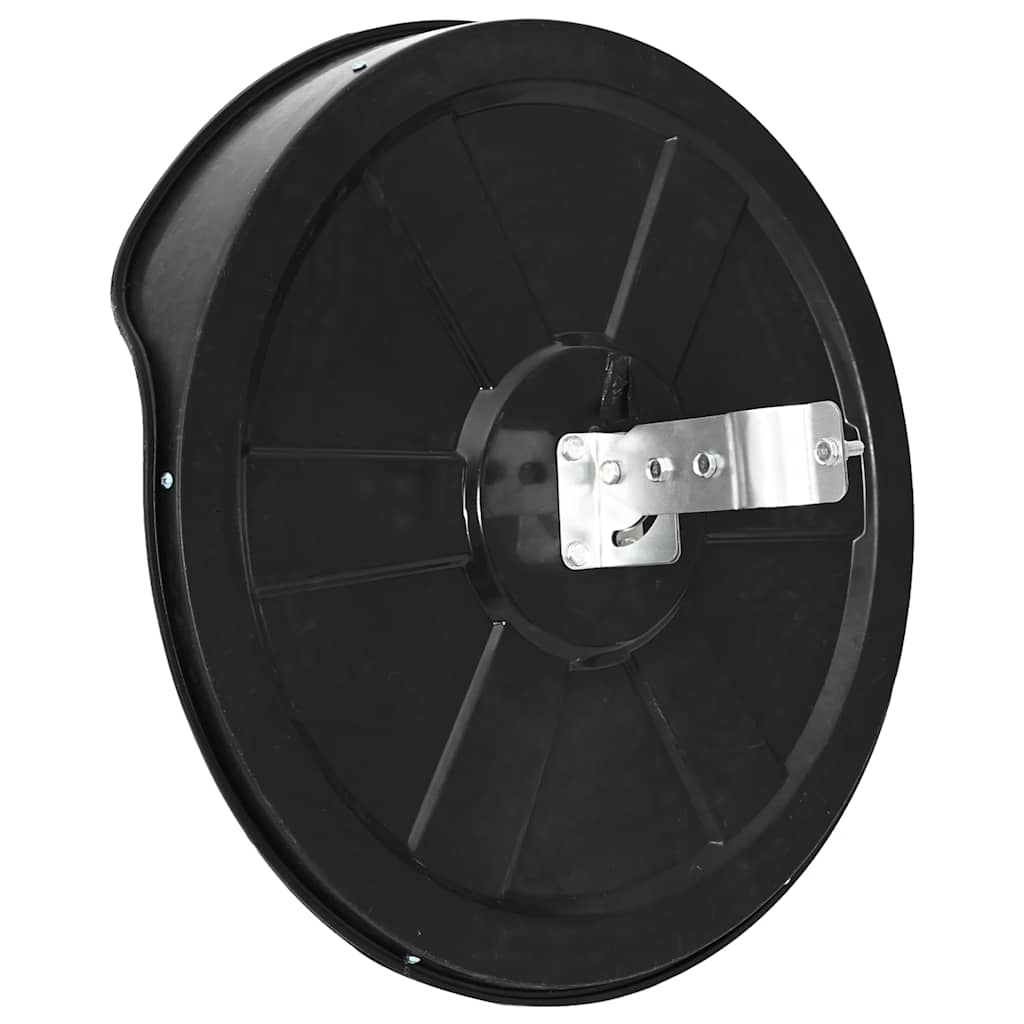 Outdoor Convex Traffic Mirror Black Ø45 cm Polycarbonate