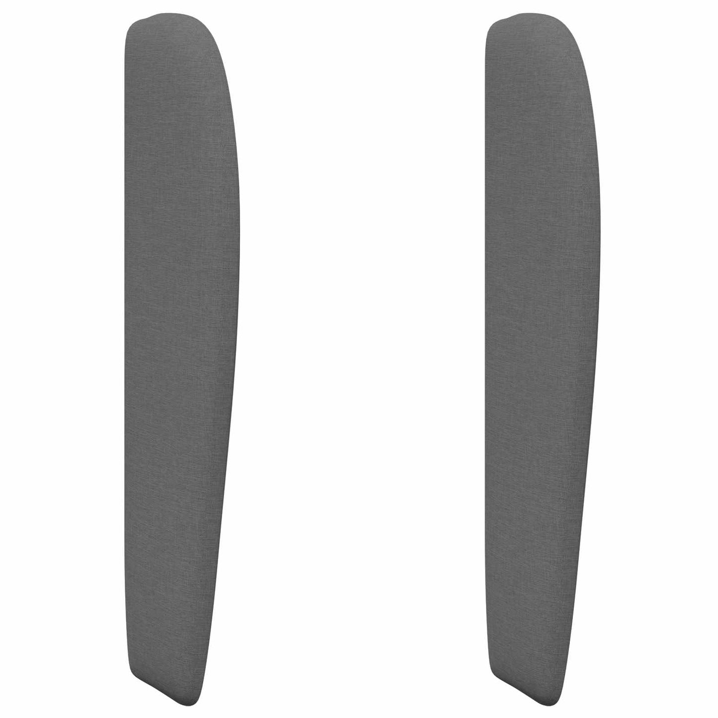 Headboard Ear Dim Grey 80 x 23 x 6 cm Fabric