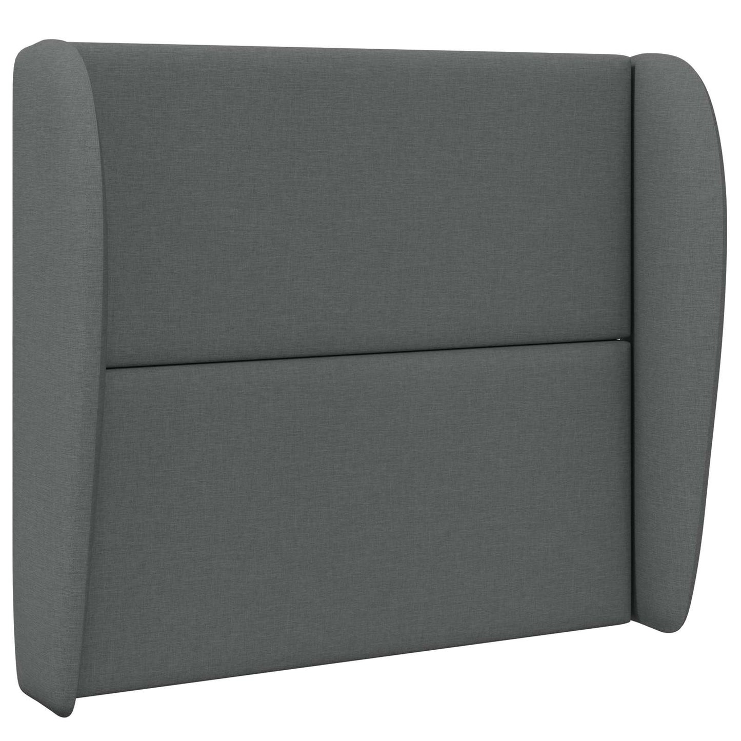 Headboard Ear Dim Grey 80 x 23 x 6 cm Fabric