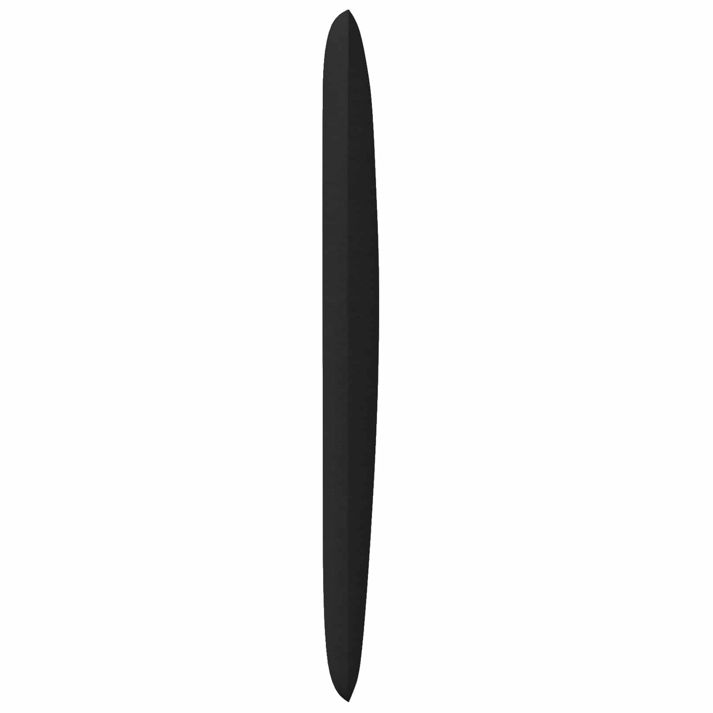 Headboard Ear Black 80 x 23 x 6 cm Fabric