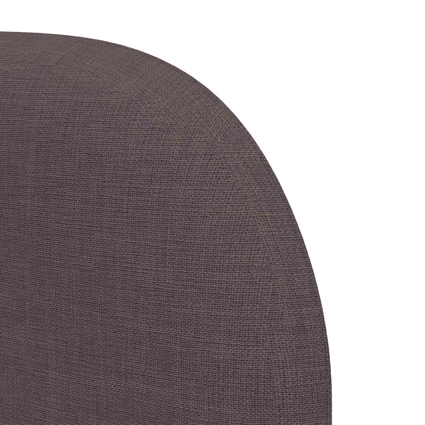 Headboard Ear Brown 80 x 23 x 6 cm Fabric