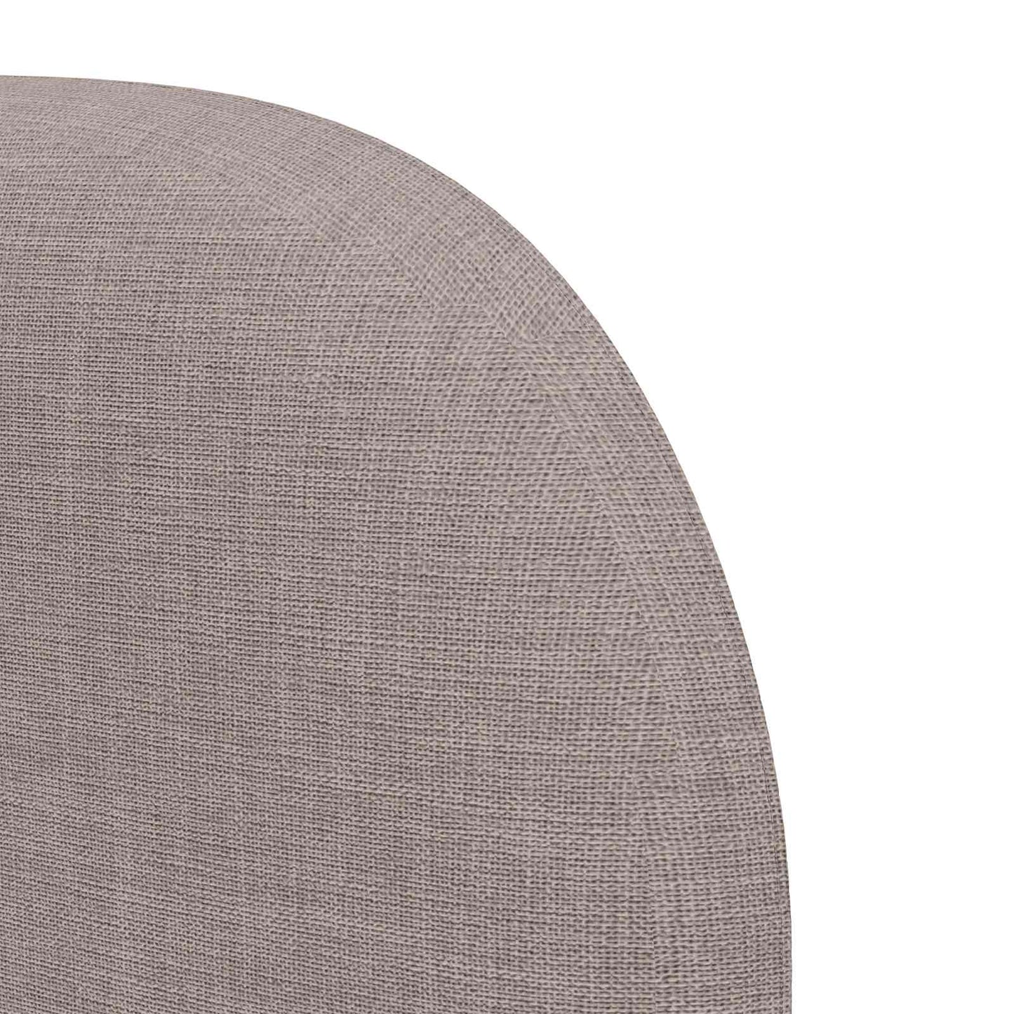 Headboard Ear Beige 80 x 23 x 6 cm Fabric