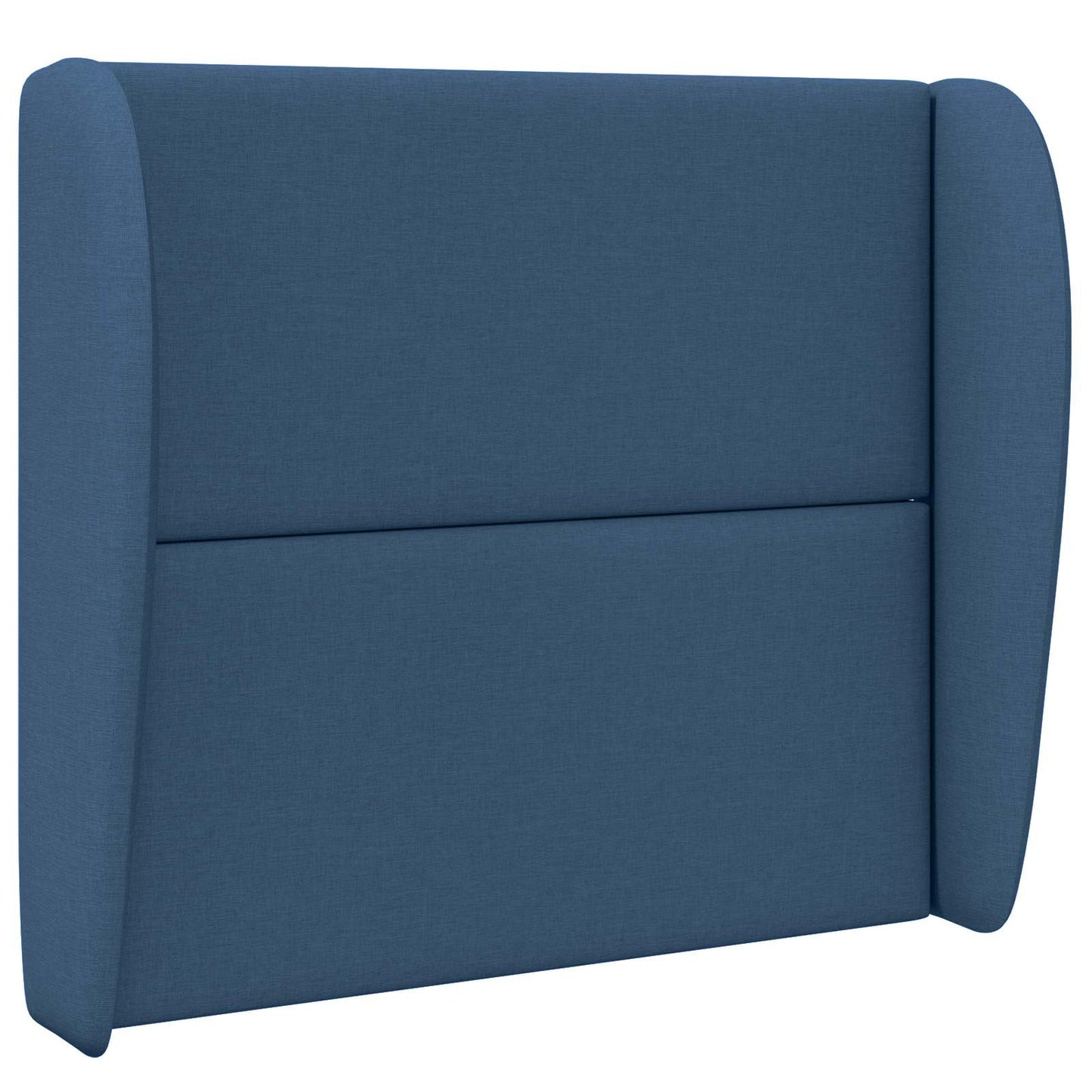 Headboard Ear Blue 80 x 23 x 6 cm Fabric