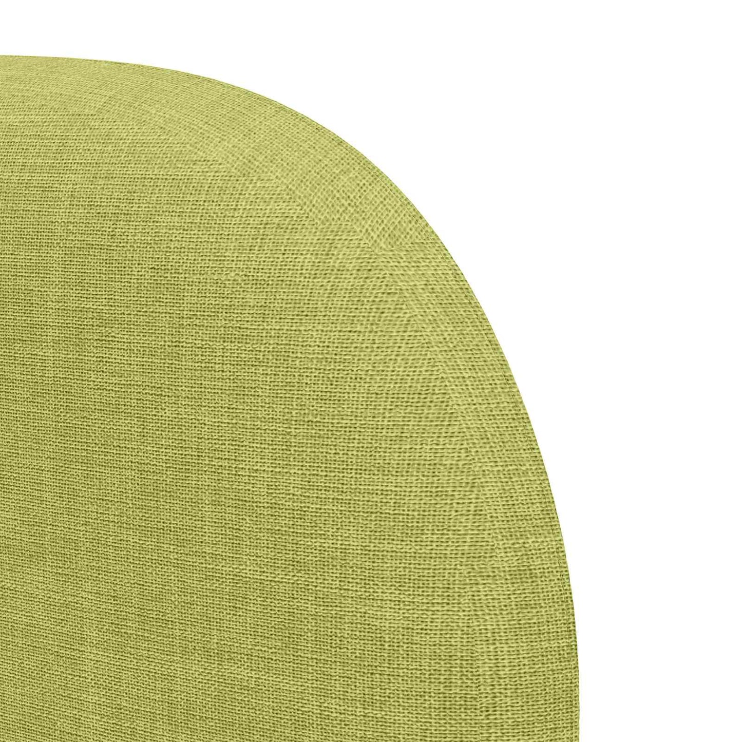 Headboard Ear Green 80 x 23 x 6 cm Fabric