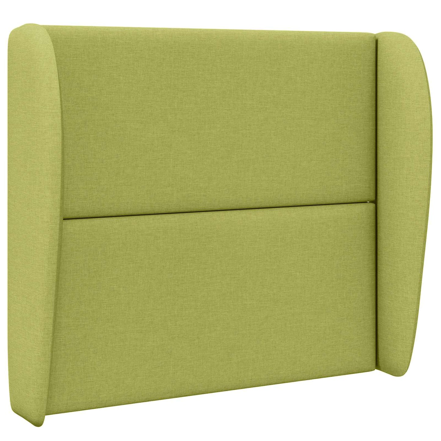 Headboard Ear Green 80 x 23 x 6 cm Fabric