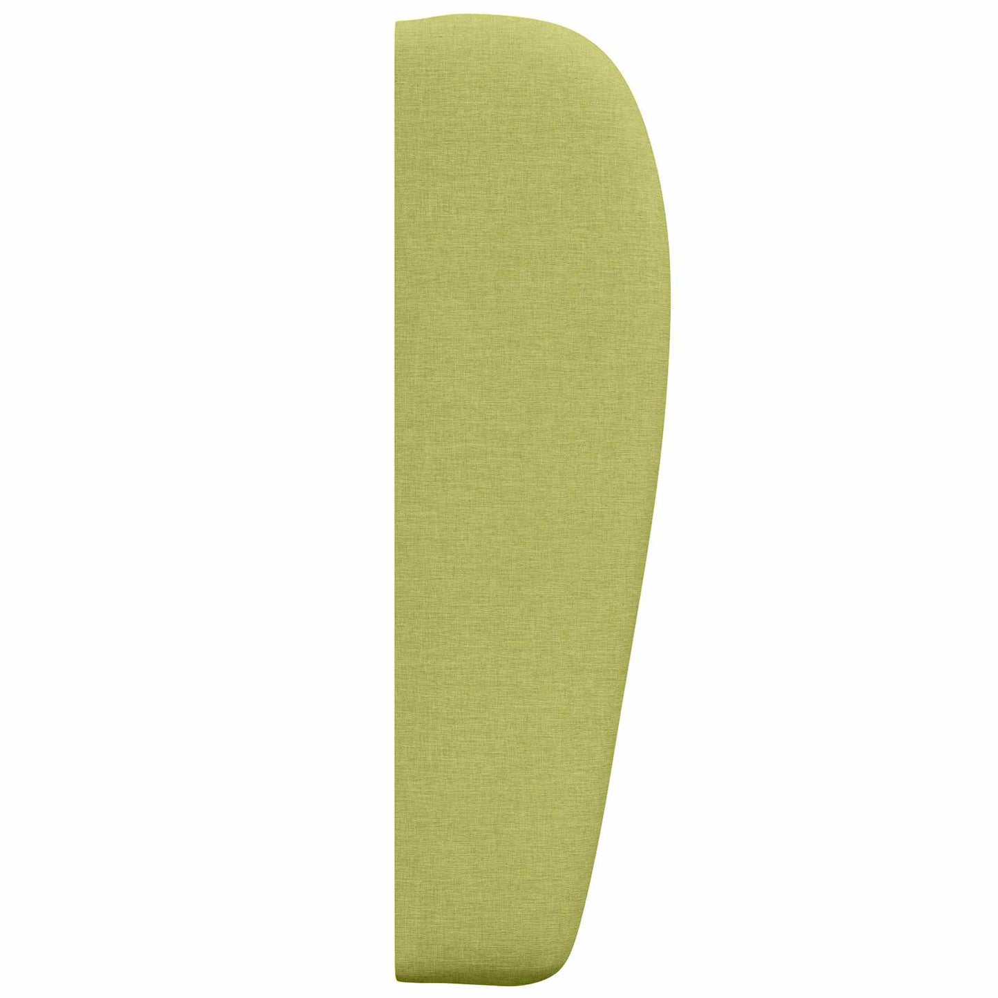 Headboard Ear Green 80 x 23 x 6 cm Fabric