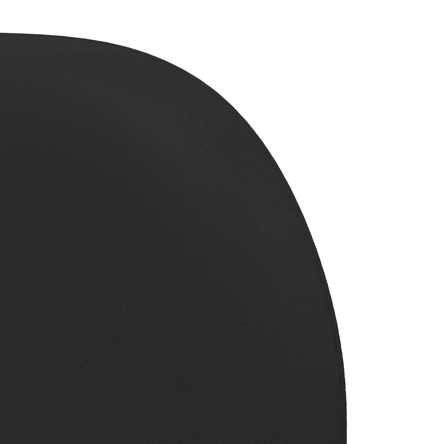 Headboard Ear Black 80 x 23 x 6 cm PVC