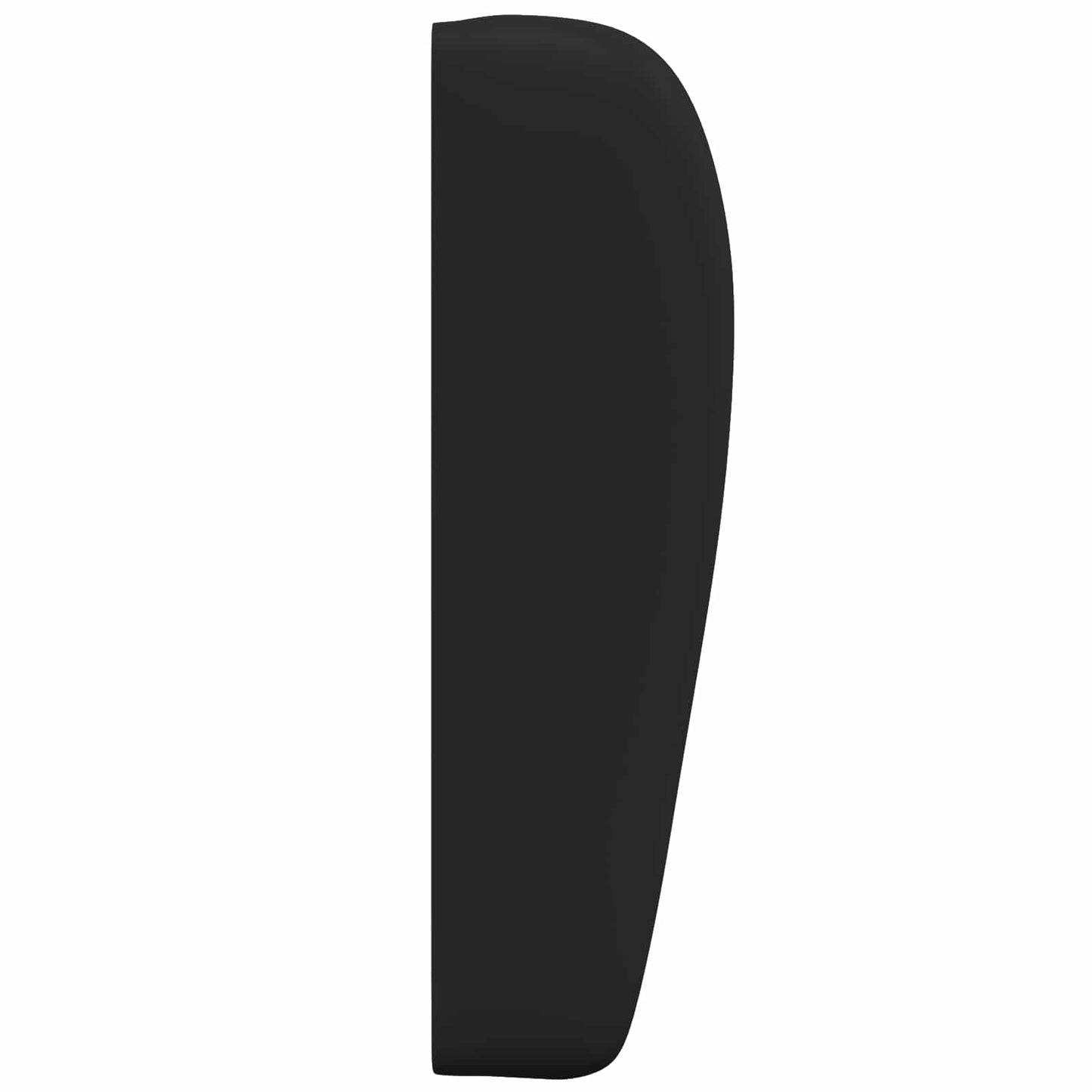 Headboard Ear Black 80 x 23 x 6 cm PVC