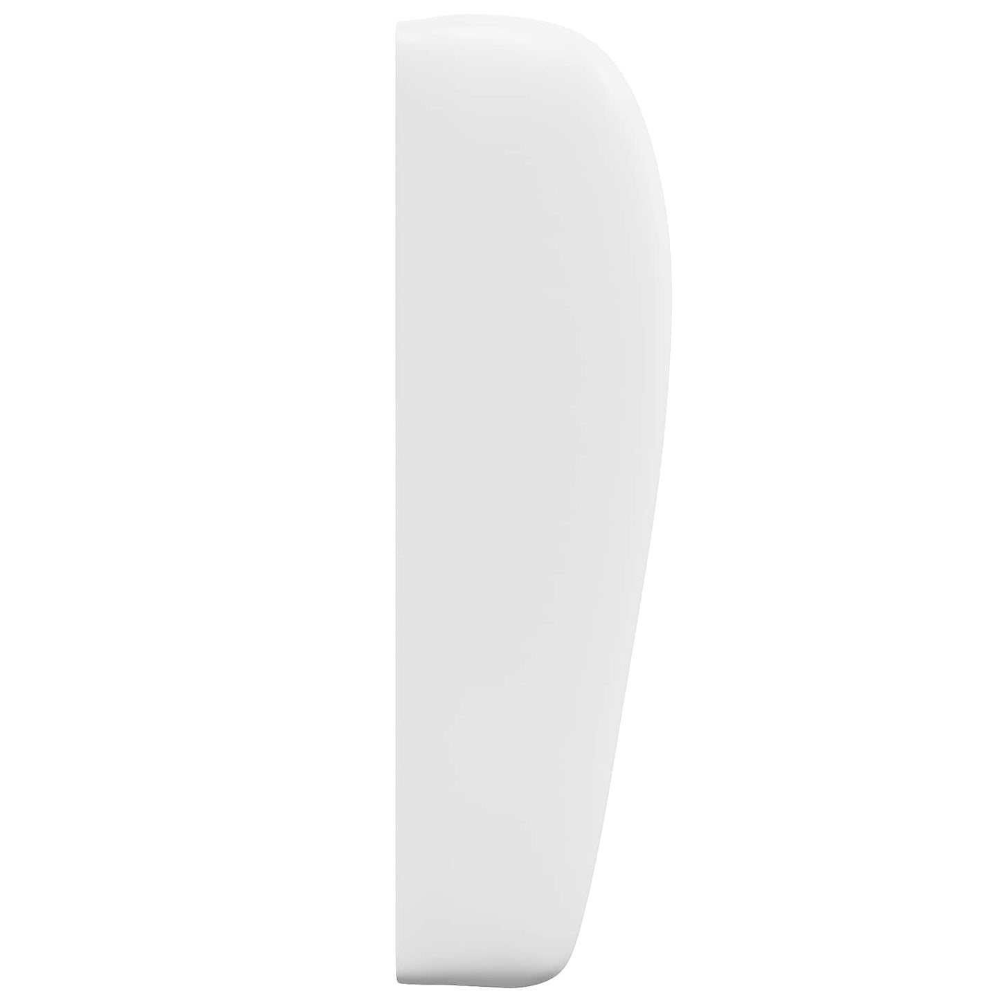 Headboard Ear White 80 x 23 x 6 cm PVC